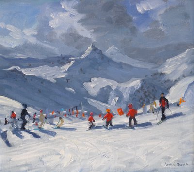 Ski School, Tignes, 2009 by Andrew Macara